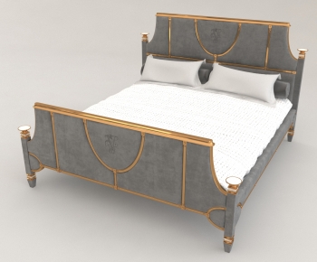 Modern Double Bed-ID:232383015