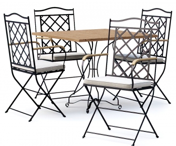 Simple European Style Outdoor Tables And Chairs-ID:281982902