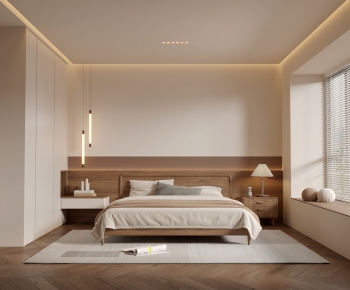 Wabi-sabi Style Bedroom-ID:201891904