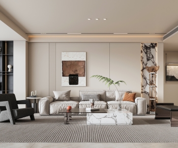 Modern A Living Room-ID:458956963