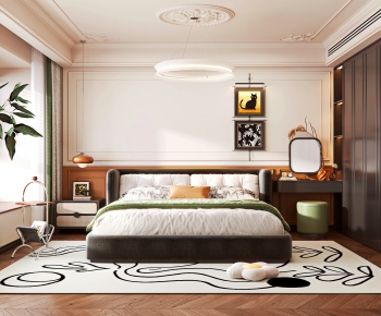 French Style Bedroom-ID:661999949