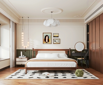 French Style Bedroom-ID:387176994