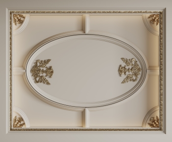 French Style Suspended Ceiling-ID:291713956