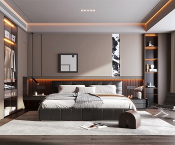 Modern Bedroom-ID:614167931