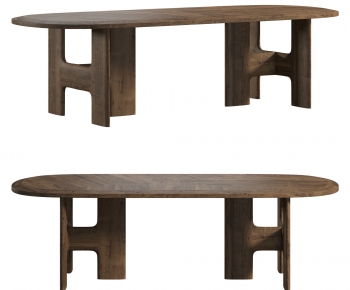 Wabi-sabi Style Dining Table-ID:684089904