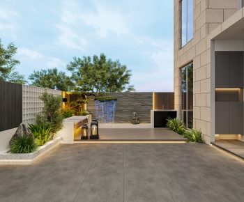 Modern Courtyard/landscape-ID:192425014