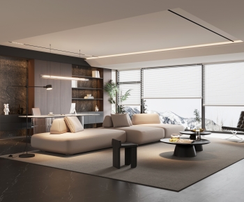 Modern A Living Room-ID:634536985