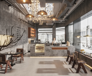 Industrial Style Cafe-ID:913301947