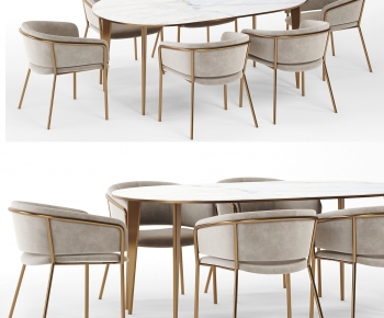 Modern Dining Table And Chairs-ID:255266905