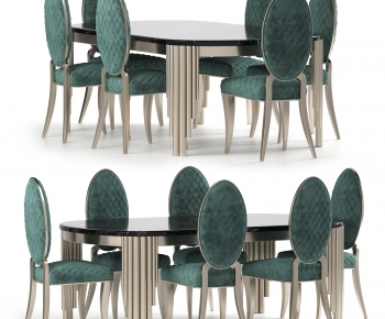 Modern Dining Table And Chairs-ID:986819034