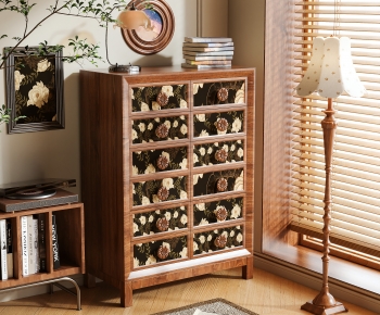 American Style Decorative Cabinet-ID:224908113