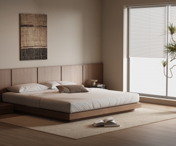 Wabi-sabi Style Bedroom-ID:449023962