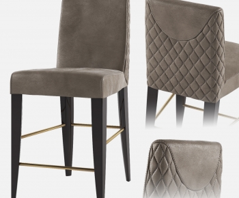 Simple European Style Bar Chair-ID:256427057