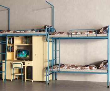 Modern Bunk Bed-ID:997915031