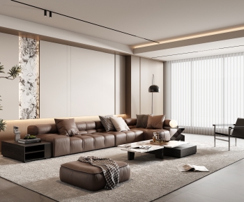 Modern A Living Room-ID:897950895