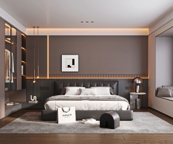 Modern Bedroom-ID:621622092