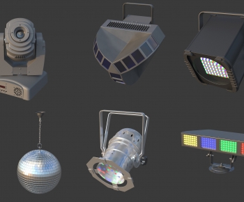 Modern Stage Lights-ID:695473915