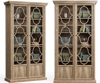 Simple European Style Decorative Cabinet-ID:985145093