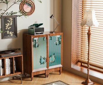 American Style Decorative Cabinet-ID:458978893