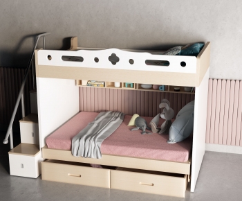 Modern Bunk Bed-ID:502886068