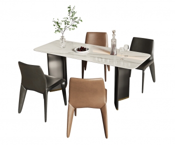 Modern Dining Table And Chairs-ID:786139017