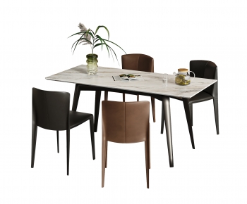 Modern Dining Table And Chairs-ID:304783117