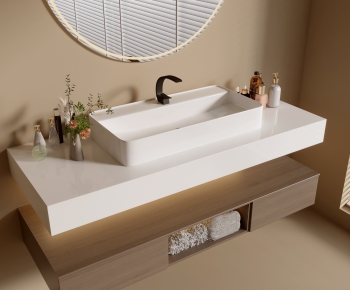 Modern Bathroom Cabinet-ID:585819968