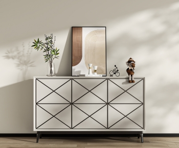 Modern Side Cabinet/Entrance Cabinet-ID:881988059