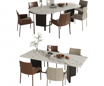 Modern Dining Table And Chairs-ID:784668923