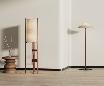 Wabi-sabi Style Floor Lamp-ID:144311905