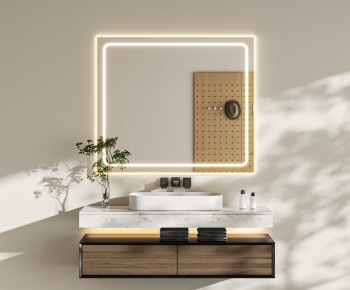 Modern Bathroom Cabinet-ID:359674934