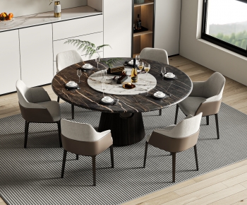 Modern Dining Table And Chairs-ID:409141068