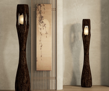 Wabi-sabi Style Floor Lamp-ID:367465021