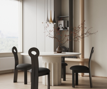 Modern Dining Table And Chairs-ID:623624091