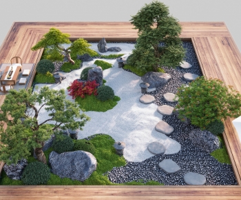 New Chinese Style Courtyard/landscape-ID:665332081