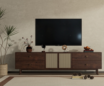 Wabi-sabi Style TV Cabinet-ID:101826918