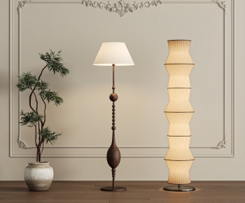 Wabi-sabi Style Floor Lamp-ID:345345975