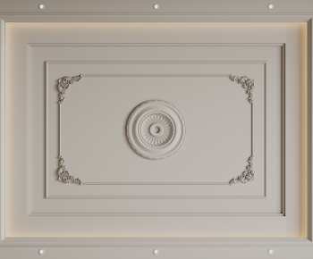 French Style Suspended Ceiling-ID:691704034