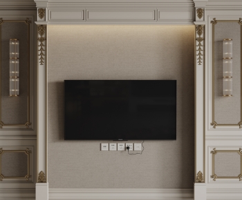 French Style TV Wall-ID:727518088