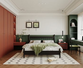 French Style Bedroom-ID:900690081