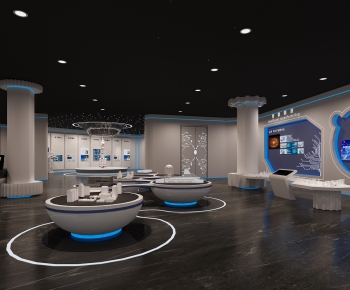 Modern Exhibition Hall-ID:125957972