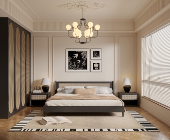 French Style Bedroom-ID:454881252