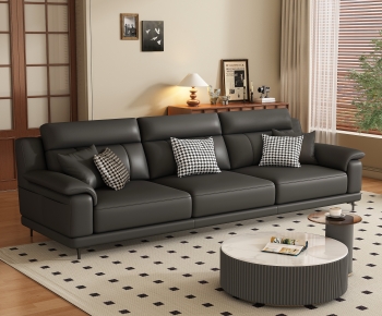 Modern Three-seat Sofa-ID:158549076