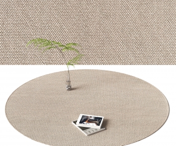 Modern Circular Carpet-ID:857939962