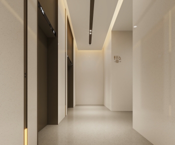 Modern Office Elevator Hall-ID:963970908