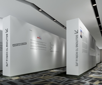 Modern Exhibition Hall-ID:539802073