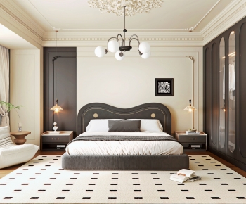 French Style Bedroom-ID:673397061