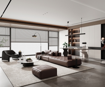 Modern A Living Room-ID:109468949