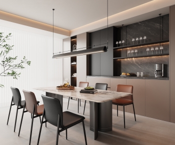 Modern Dining Room-ID:744508981