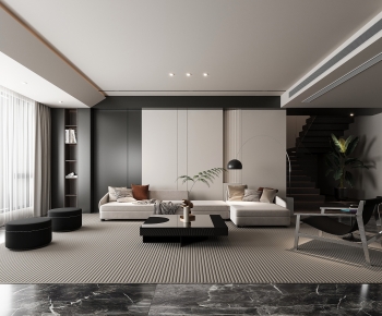 Modern A Living Room-ID:570655119